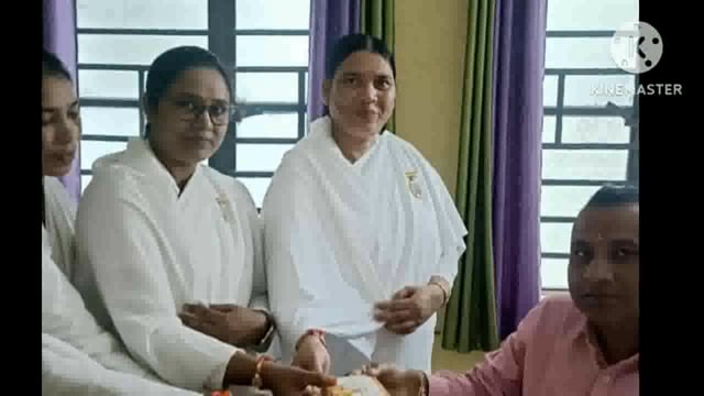 प्रजापिता ब्रह्मकुमारी बहनों ने एसडीएम व एलआरडीसी को बांधी राखी दिया ईश्वरीय संदेश