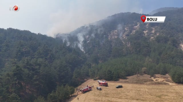 Bolu'daki Orman Yangını 72 Saatin Ardından Kontrol Altına Alındı