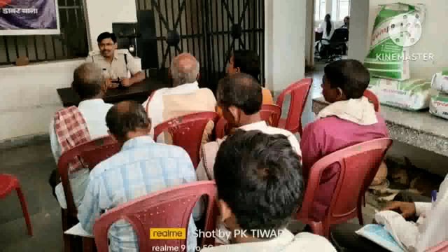 जन्माष्टमी व चेहल्लुम पर्व को लेकर थाने में की गई शांति समिति की बैठक