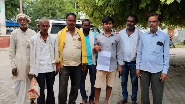 कोंच:छोड़े जा रहे गौवंशजों से धान की फसल हो रही खराब