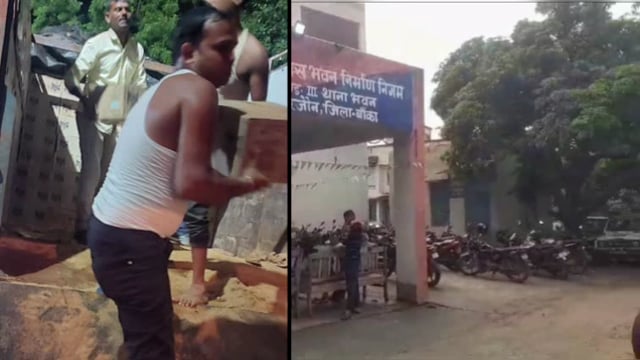 बिहार में पुर्ण शराब बंदी, बावजूद बांका जिला के रजौन थाना क्षेत्र भूंसा लदा ट्रक से ₹50 लाख रुपए शराब किया जप्त 