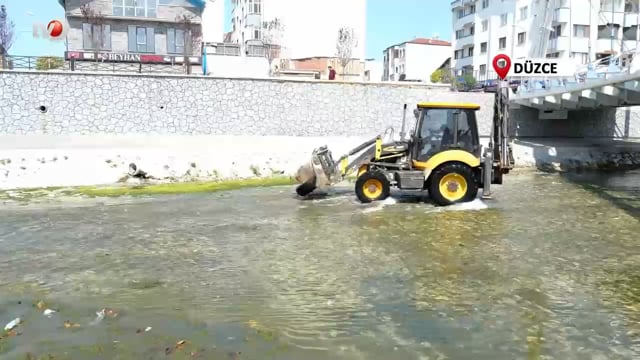 Asar Deresinde Temizlik Çalışması