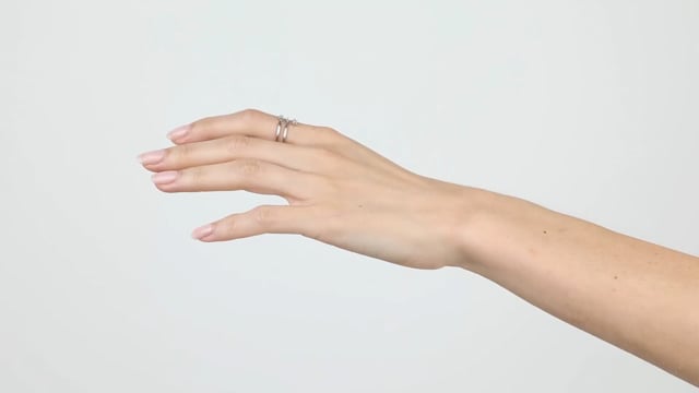 Double Emerald Cut Wrap Ring - Video