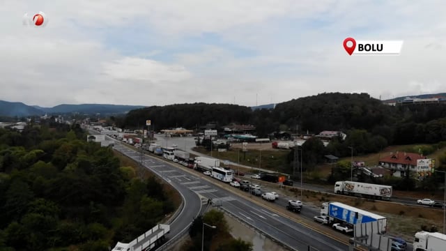 Bolu Dağı'nda Kilometrelerce Araç Kuyruğu Oluştu