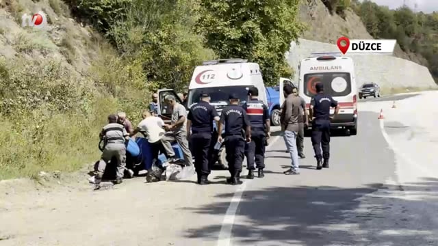 Düzce'de Patpat Devrildi 8 Yaralı