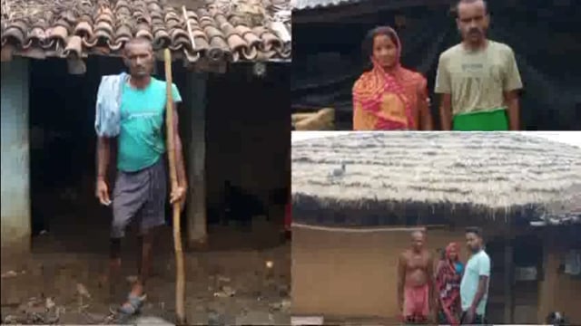 आवास योजना नही मिलने से ग्रामीण दुखी 