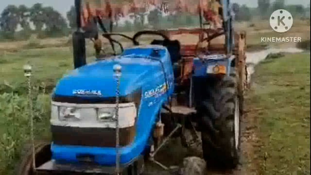 पुलिस ने अवैध बालू का खनन कर परिवहन कर रहे एक ट्रैक्टर को किया जप्त चालक फरार