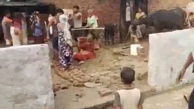 थाना मगोर्रा के ऊंचा गांव में पड़ोसियों ने महिला के साथ की लाठी डंडों से मारपीट वीडियो हुआ सोशल मीडिया पर वायरल