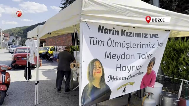 Narin Güran Adına Lokma Dağıtıldı