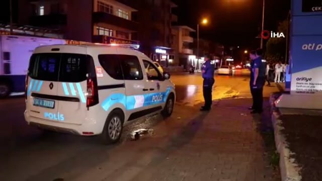 Otomobille çarpışan motosikletli genç hayatını kaybetti: Feci kaza kamerada