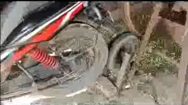 सोनई:जब किसान ने बाइक से काटा(कूटा) चारा