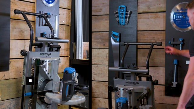 Stojan pro pokosovou pilu S355MCS Evolution s asistentem zvedání