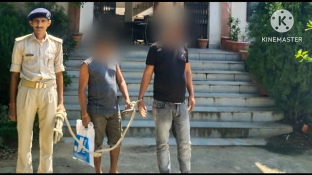 पुलिस ने बीएनएस के तीन व मारपीट करने के एक अभियुक्त को गिरफ्तार कर भेजा न्यायालय