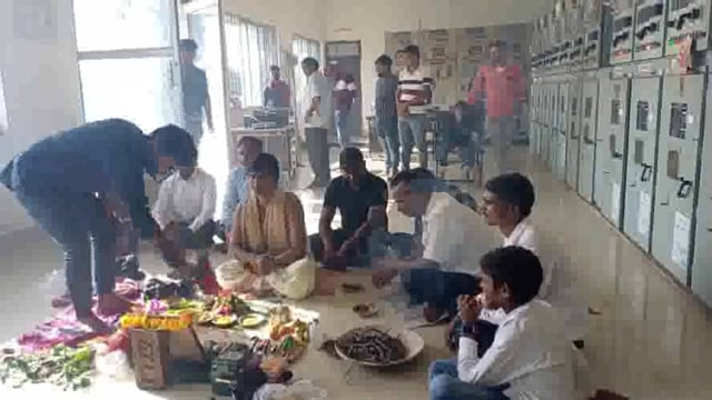 चांदन पावर हाउस सहित विभिन्न क्षेत्र में धूम-धाम से मनाया वार्षिक विश्वकर्मा पूजनोत्सव