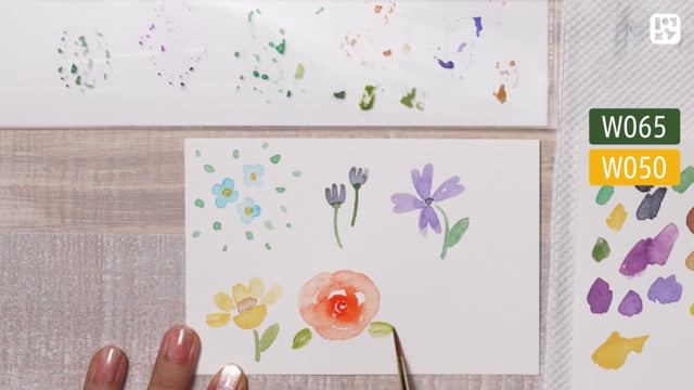 お花を描こう