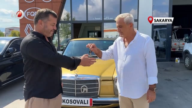 10 Yaşında Verdiği Sözü 50 Yaşında Tuttu, Otomobili Kaptı