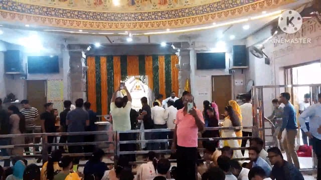 एकादशी के उपलक्ष में जीवनी मंडी बाबा खाटू श्याम  के मंदिर पर कीर्तन भजन का आयोजन