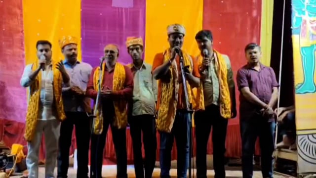 कोंच नगर की ऐतिहासिक रामलीला में रामजन्म लीला का किया गया मनोहारी मंचन