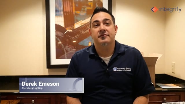 Sternberg Lighting Testimonial