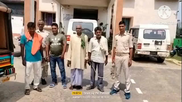 पुलिस ने अलग-अलग जगहों से एनबीडब्ल्यू चार वारंटी को गिरफ्तार कर भेजा न्यायालय
