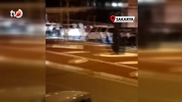 Şehrin Göbeğinde Attığı Drift Pahalıya Patladı