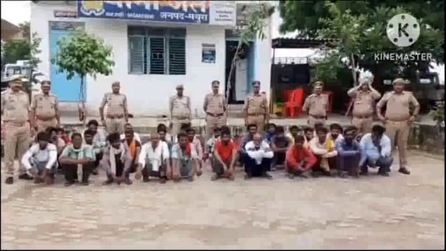 जेत पुलिस ने दिखाई बहादुरी  मजदूरों को भेजा जेल 300 लगभग वृक्ष रुपी संत महात्माओं की हत्या करने वालो से डर रहा है प्रशास