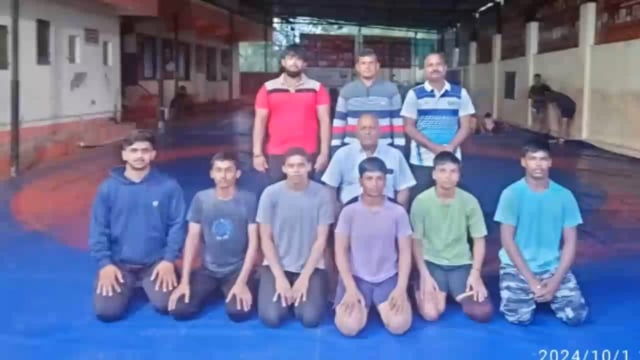 कवलापूरच्या उत्तमराव पाटील कुस्ती केंद्राच्या खेळाडूंची राज्यस्तरीय स्पर्धेसाठी निवड