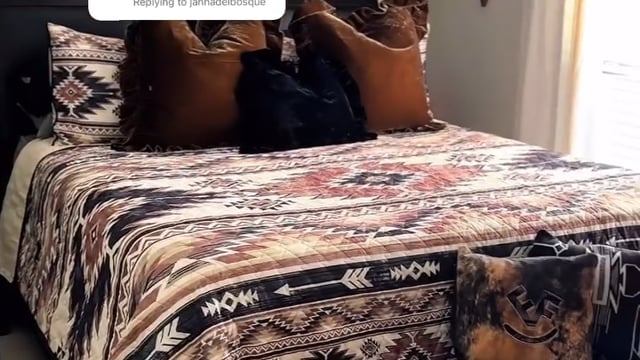 Vimeo video preview for Canyon Southwest Quilt Bedding Collection - 1015389230