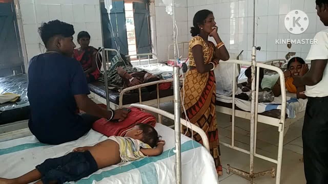 बंशीटाड़ गांव में डायरिया से तीन लोग हुए पीड़ित पीएचसी में किया गया इलाज