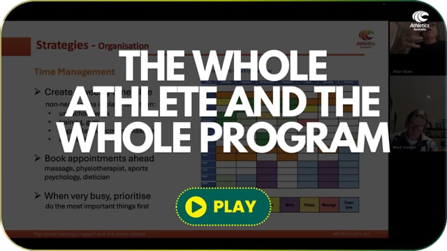 Whole training programme thumbnail