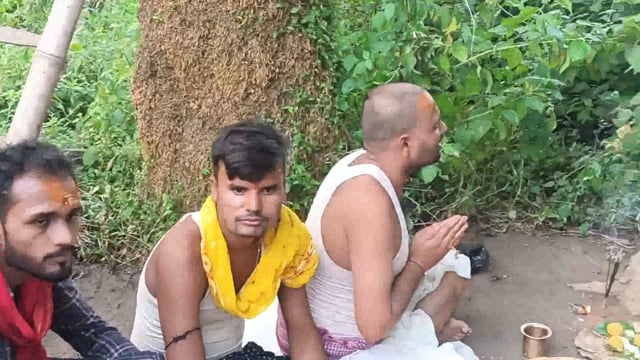 डोली पर बिठाकर गाजे बाजे के साथ माता बेलभरनी को लाया गया मंदिर, मां की प्रतिमा स्थापित होते ही मां के खुले कपाट