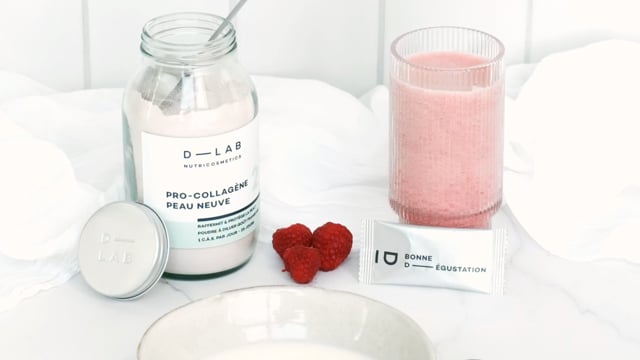 D-LAB - DLAB PRO COLLAGENE PEAU NEUVE FRAMBOISE 1 MOIS