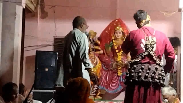 पानीगांव में हुआ मां भगवती जागरण का आयोजन, माता रानी के भजनों पर झूमे भक्त।