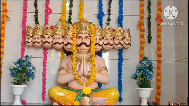 रावण का पुतला भले ही बुराई के प्रतीक के रूप में दशहरा पर जलाया जाता है, लेकिन कान्हा की नगरी मथुरा में लंकेश के भी अन्नय भक्त हैं,