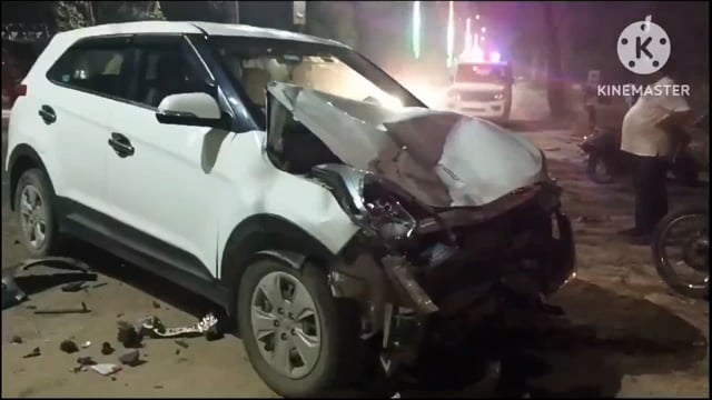 नशे में धुत कार चालक ने बाइक सवार को मारी टक्कर से युवक की मौत
