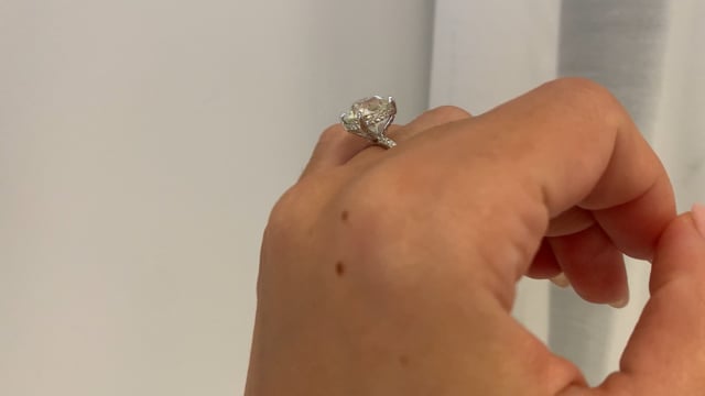 3.68ct Old Mine Engagement Ring - Video
