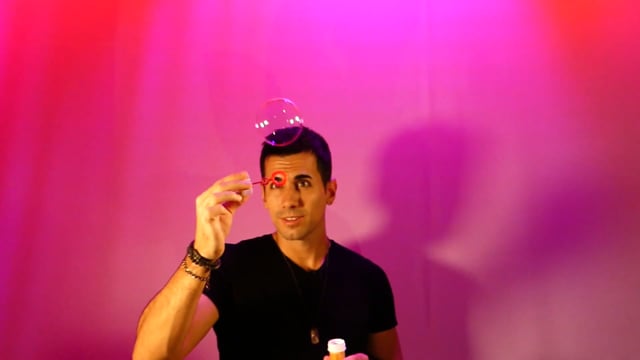 Video Bubble Ring by Adrian Vega