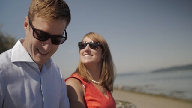 A frame from 'A Case in Focus: Matt and Cory,' a patient-story film by Kabja Concepts