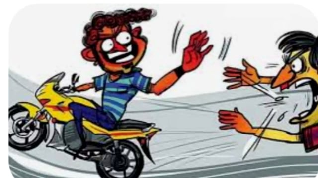 हाट से अज्ञात चोर बाइक चोरी कर हुए फरार ,पीड़ित ने थाने में दिया आवेदन