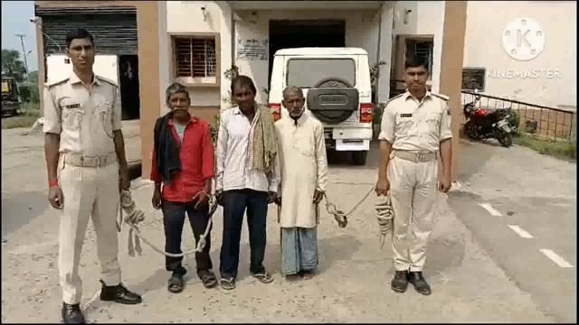 पुलिस ने दो वारंटी समेत एक आरोपी को गिरफ्तार कर भेजा न्यायालय