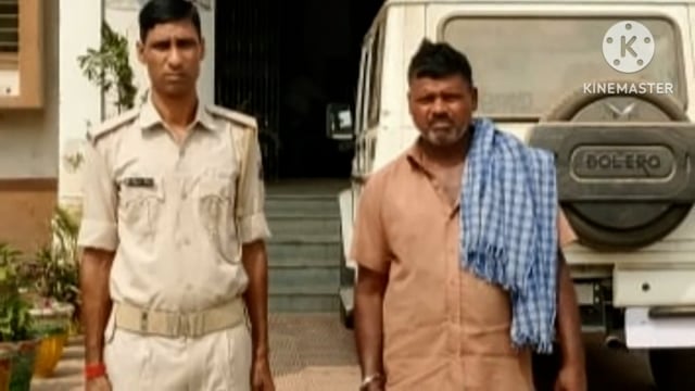 पुलिस ने एक वारंटी को गिरफ्तार कर भेज न्यायालय