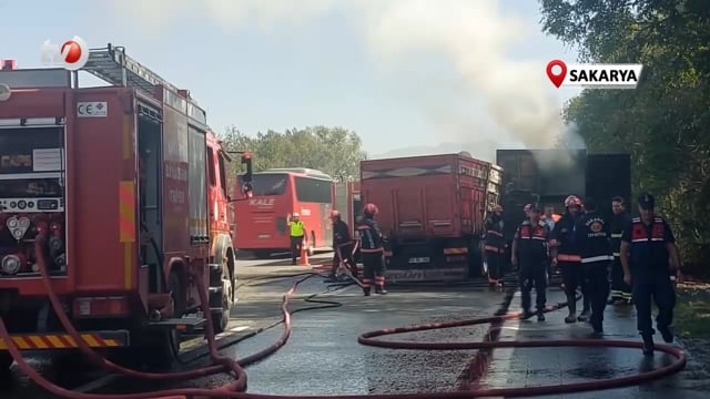 Kazada Alev Topuna Dönen Tırda Ağır Yaralanan Sürücü Hayatını Kaybetti