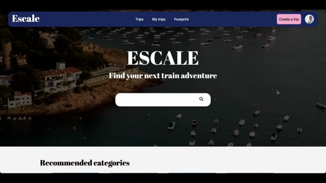 Website - Escale Thumbnail