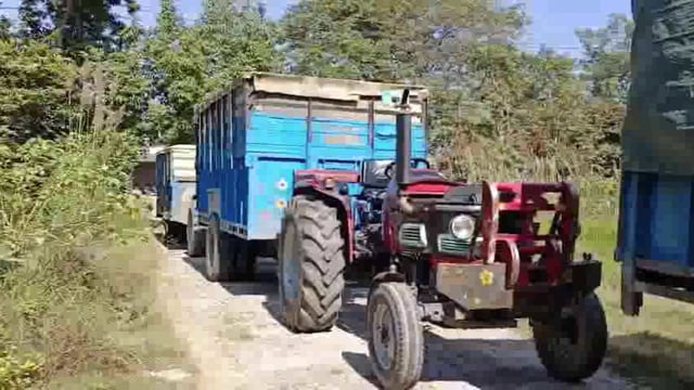 लक्सर उप जिला मजिस्ट्रेट द्वारा अवैध खनन में 10भंडारण और 2ट्रक समेत 10 वाहन किए गए सीज!