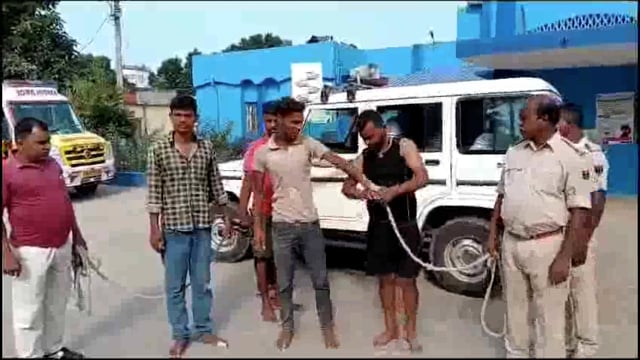 पुलिस वाहन जलाने मामले में दर्ज प्राथमिकी के सात अभियुक्तों को पुलिस ने किया गिरफ्तार