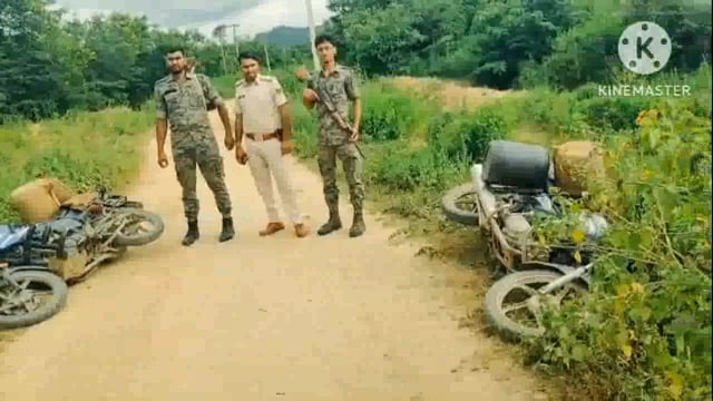 पुलिस ने दो बाइक पर लदा 200 लीटर महुआ शराब किया बरामद धंधेबाज फरार