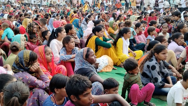 लहसड़ी में श्री सत्यनारायण पीठ आश्रम कार्यक्रम का हुआ आयोजन