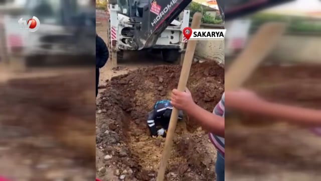 Yol Çalışmasında Doğal Gaz Borusu Delindi, Ekiplerin Erken Müdahalesi Faciayı Önledi