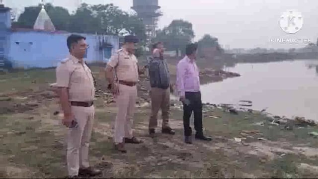 अमरपुर प्रखंड के पदाधिकारीयों ने संयुक्त रूप से किया छठ घाटों का निरीक्षण