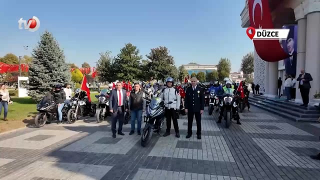 Vali Aslan, Cumhuriyet Motosiklet Turu'na Katıldı